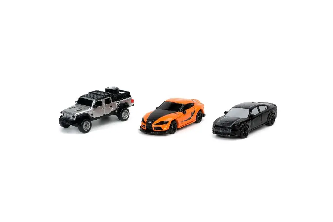 Jada Nano "Hollywood Rides" Fast & Furious 3-Pack 1
