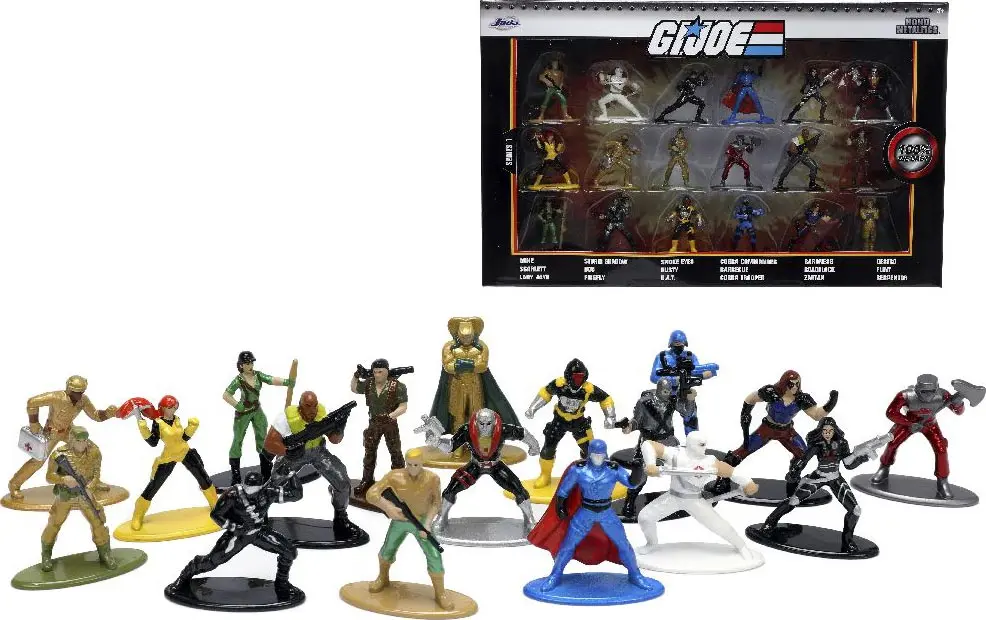 Jada 1.65" Nano Metalfigs Gi Joe 18-Pack 1
