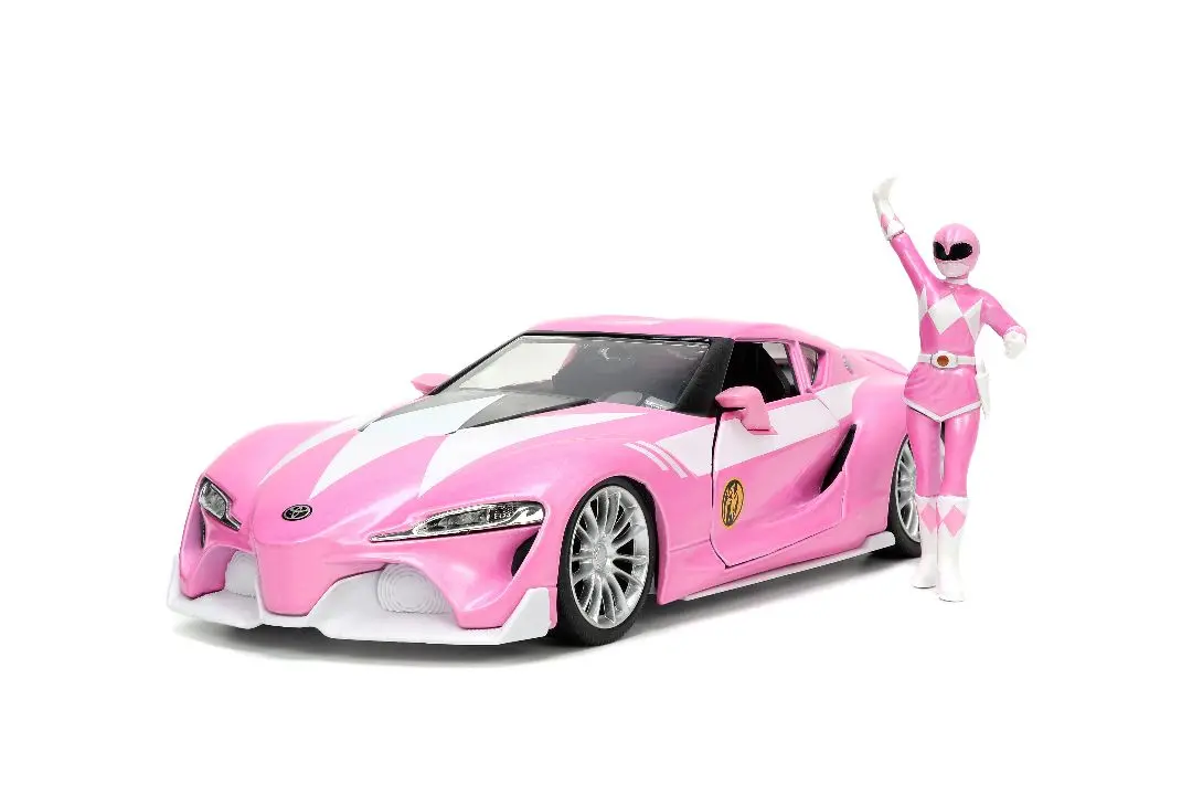 Jada 1/24 Toyota Ft-1 Concept W/Pink Ranger 1