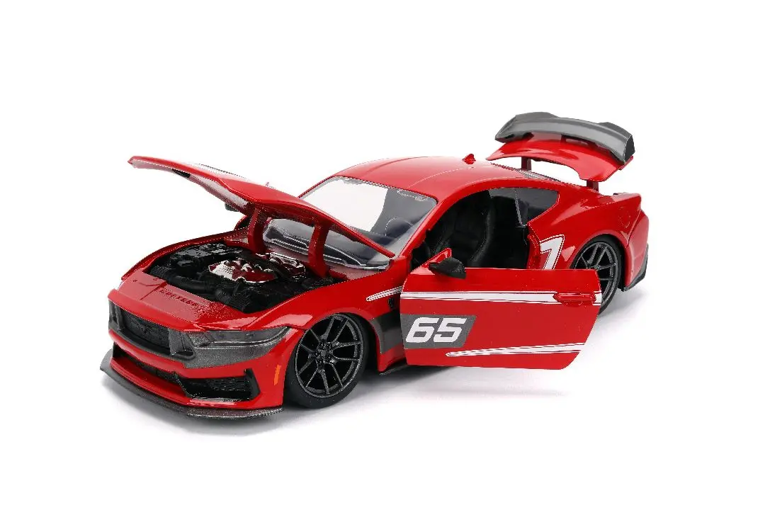 Jada 1/24 "Bigtime Muscle" - 2024 Ford Mustang Dark Horse #65 1