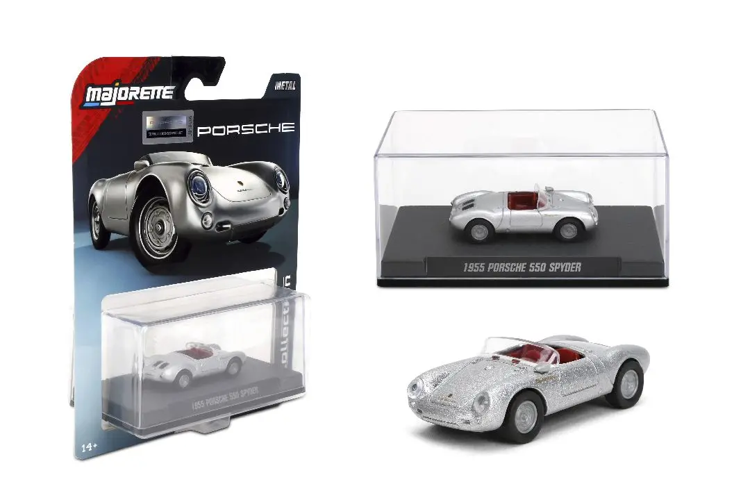 1/64 "Majorettte" Collection Wave 2 – 1955 550 Spyder 1
