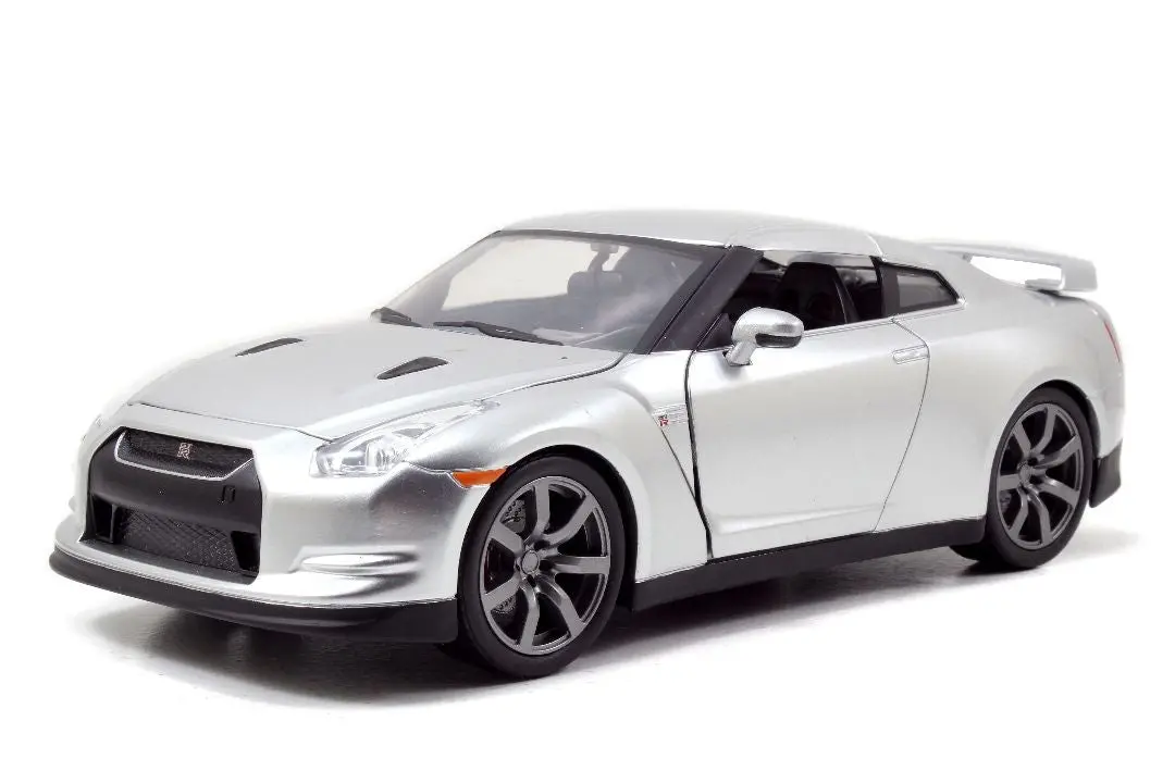 Jada 1/24 "Fast & Furious" Brian's 2009 Nissan R35 - Silver 1