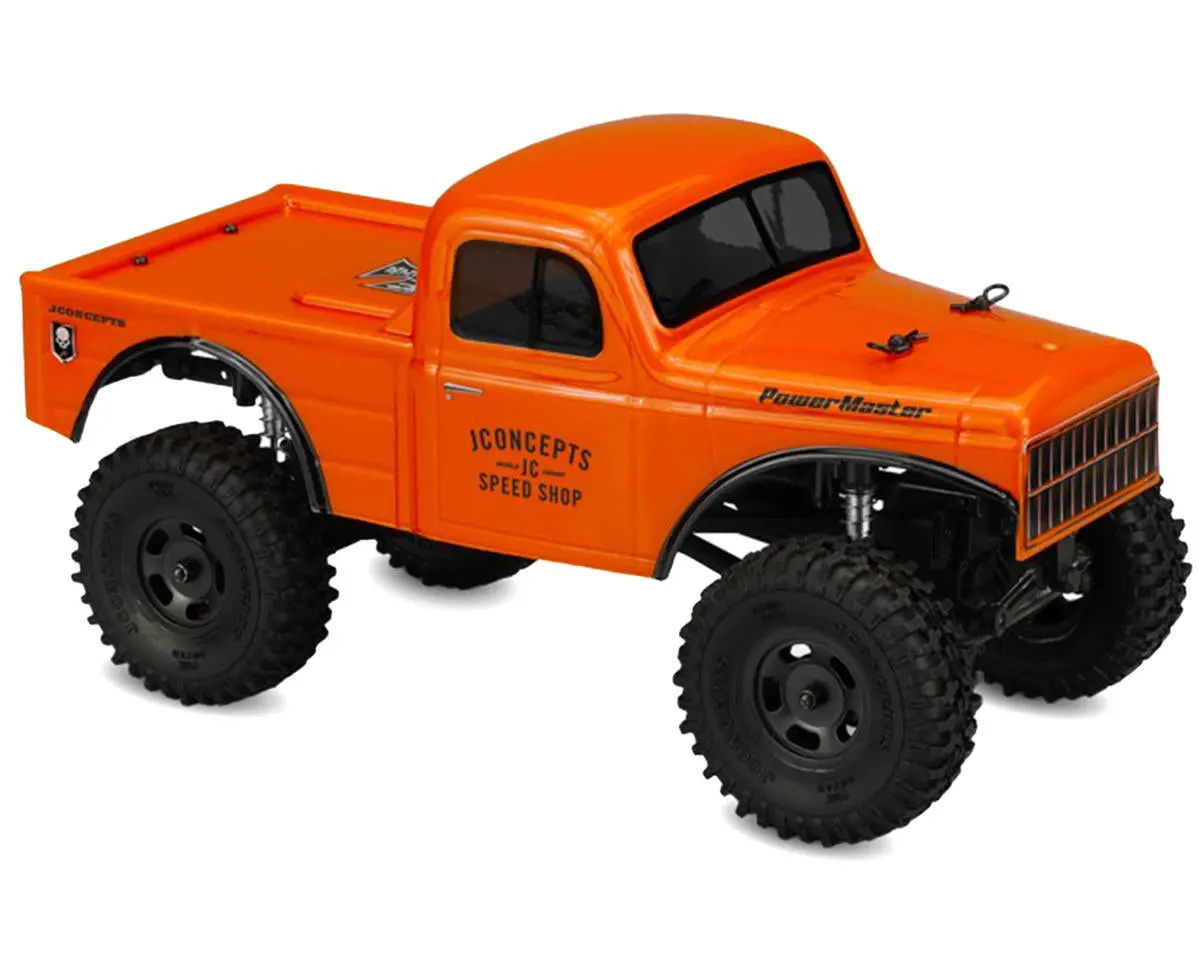 Scx24 Power Master Mini Crawler Clear Body 1