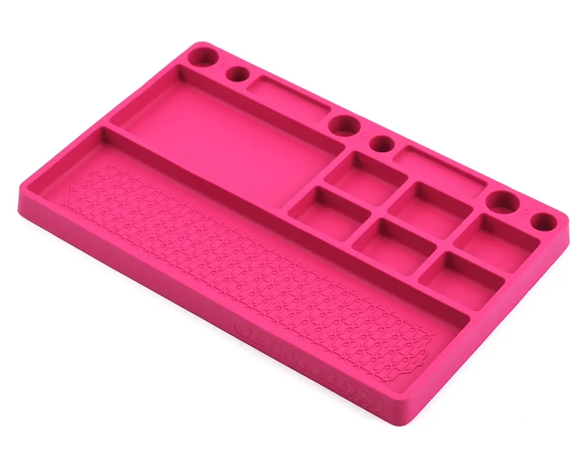 Rubber Parts Tray, Pink 1