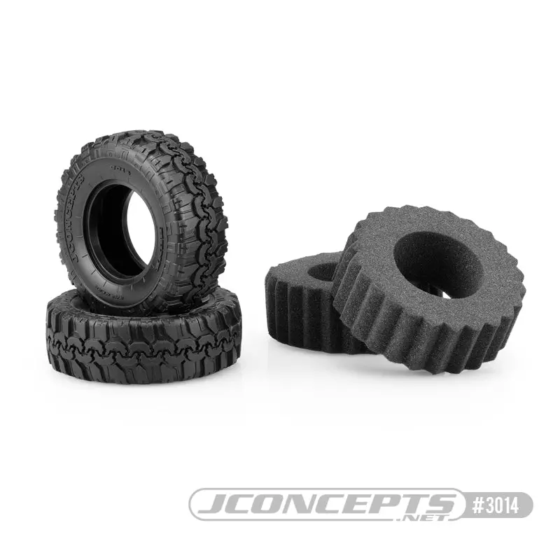 Hunk Scale Country 1.9In Crawler Tires W/ Inserts (2) 1