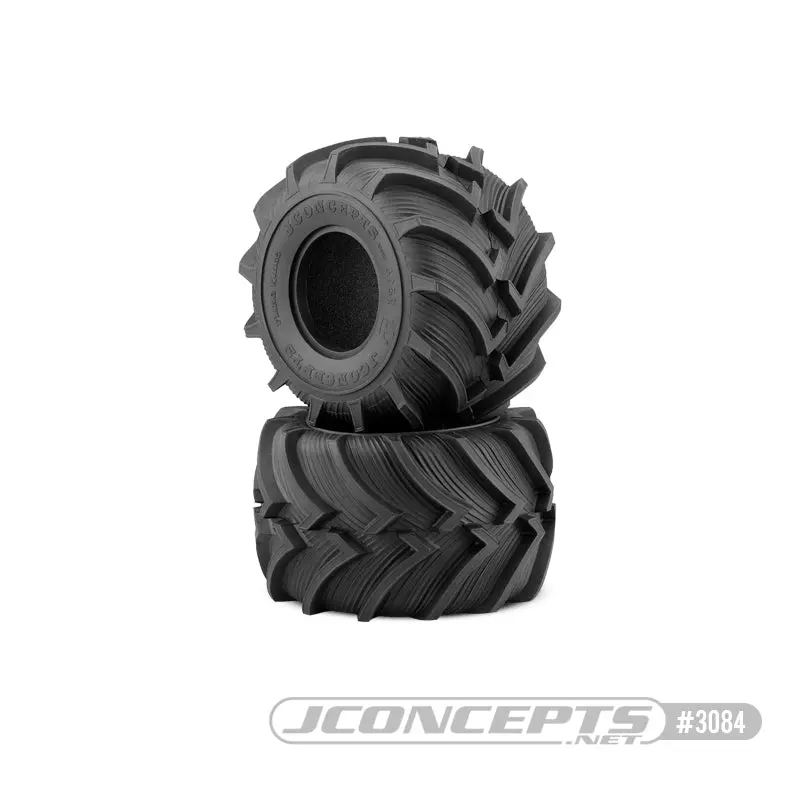 Fling Kings 2.6X3.8In Monster Truck Tires, Yellow Comp. (2) 1