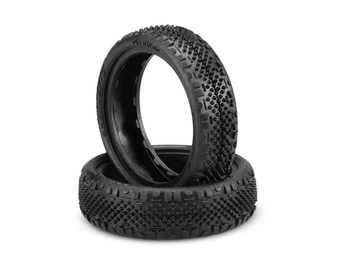 Pin Swag Front 2Wd Buggy Tire, Pink Compound (2) 1