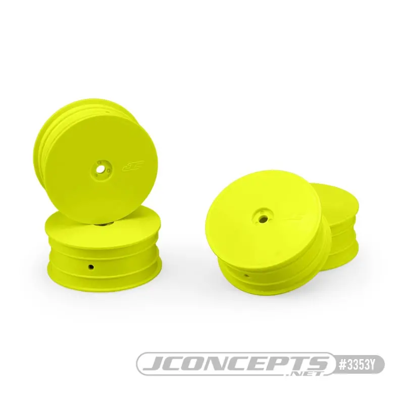 Mono 1/10 4Wd Buggy Front Wheel, Yellow (4) 1