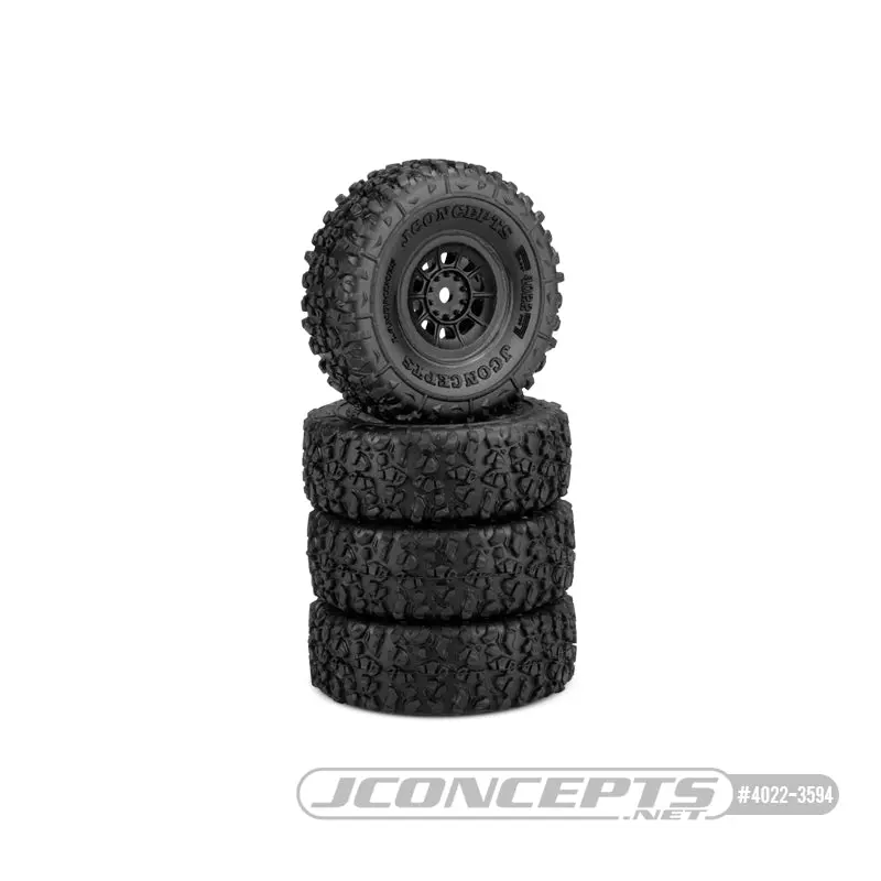 Landmines Pre-Glued Tire, Hazard Wheels, Gold Comp., Scx24 1