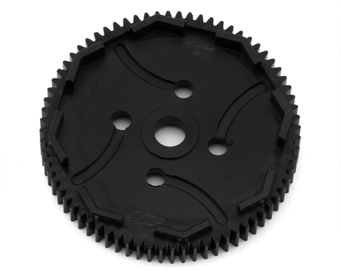 Silent Speed Machined Spur Gear For Rc10 B7, 48P 72T 1