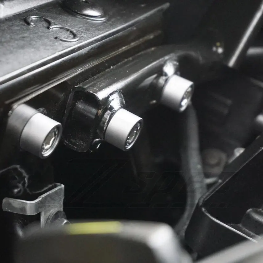 Zspec Stage-2 Dress Up Bolts® Fastener Kit For '14-20 Jeep Cherokee W/V6, Stainless & Billet 5