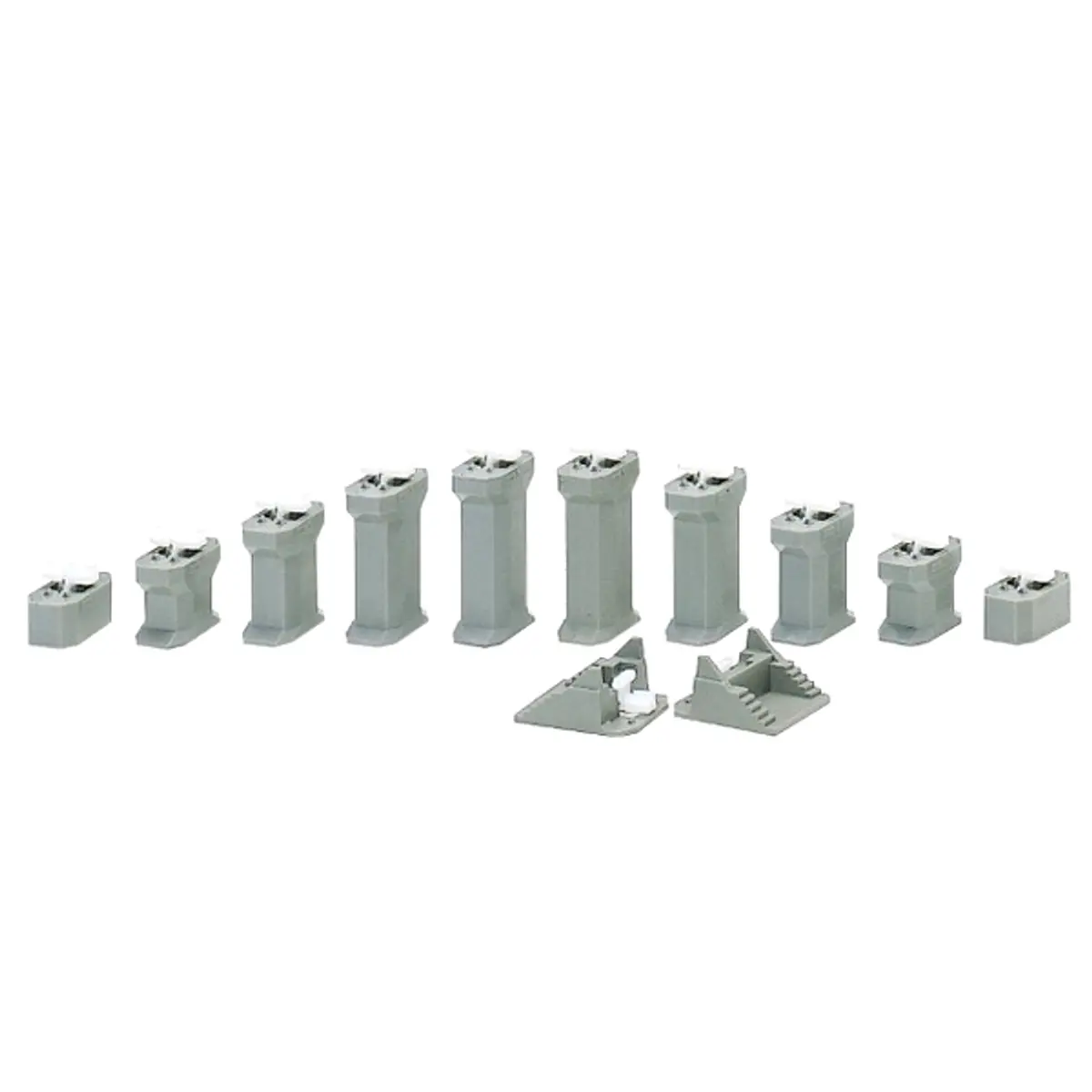Kato 23-015-1 - Single Track Incline Pier Set - N Scale 1