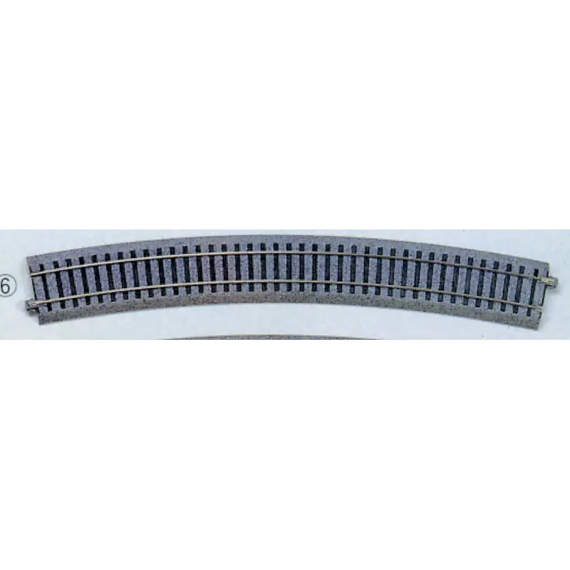 Kato 2-250 Ho 790Mm (31 1/8') Radius 22.5 Curve Track R790-22.5 (4 Pcs.) 1