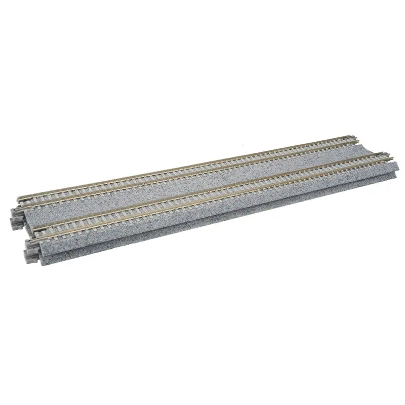 Kato 20-004 (N) Concrete Tie Double Track Straight -- 9-3/4" 248Mm Pkg(2) 1