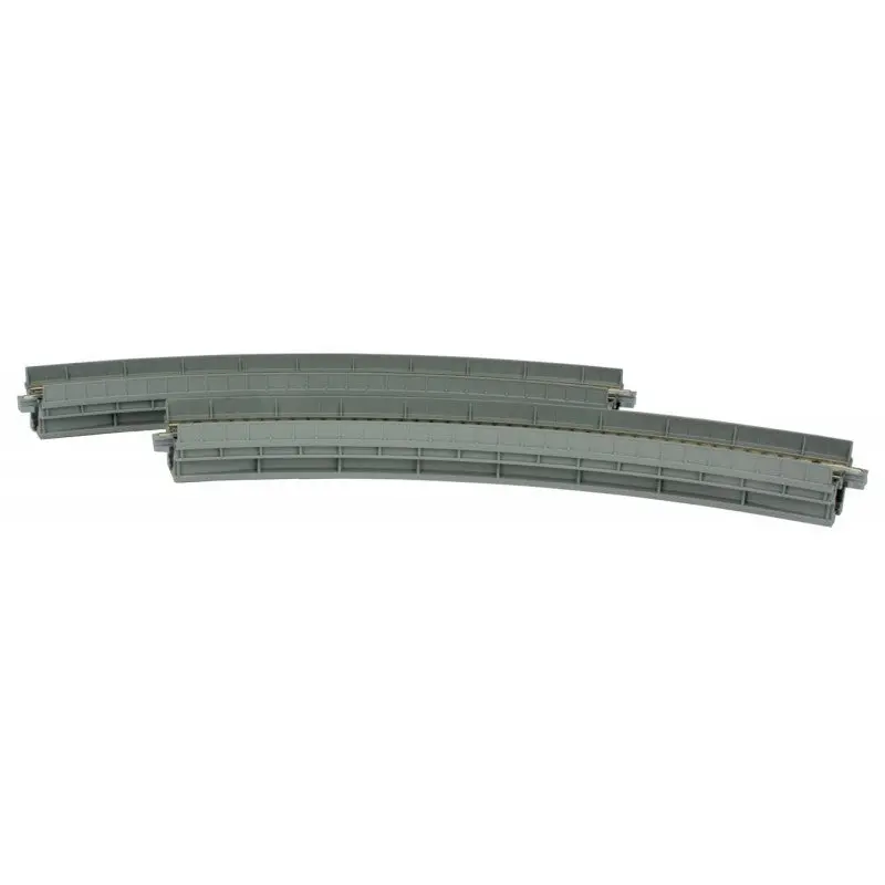 Kato 20-510 N 282Mm (11') Single Viaduct Track R282-45V 1
