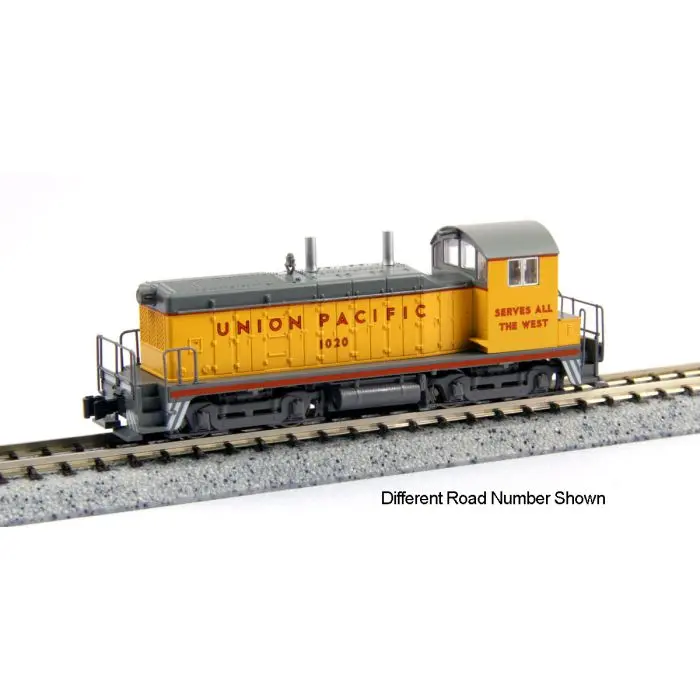 Kato 176-4379, N Scale Emd Nw2 Switcher, Standard Dc, Union Pacific Up #1032 1