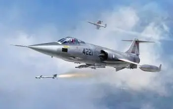 Kinetic 1/48 Rocaf F-104A / Tf-104 Starfighter 1