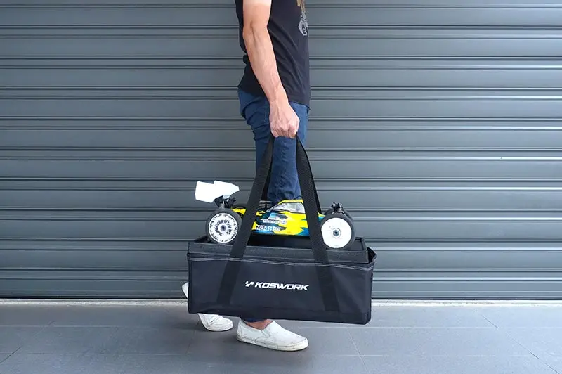 1/8 Buggy/Onroad Car Carrying Bag W/ Large Drawer Set 1