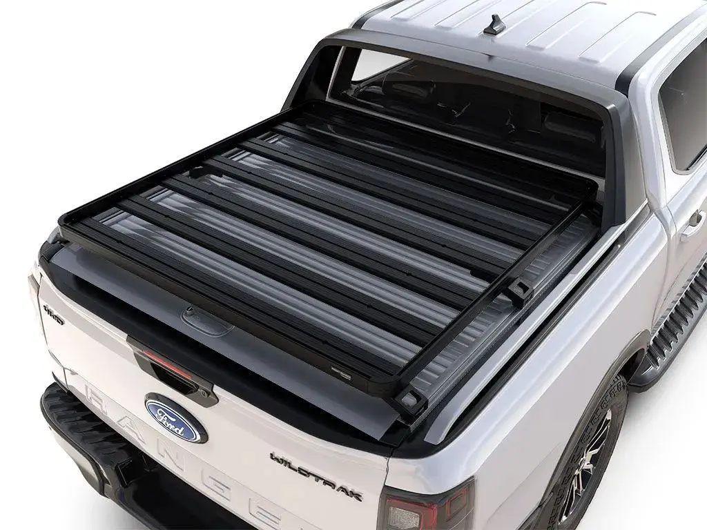 Front Runner Slimline Ii Load Bed Rack Kit For Ford Ranger T6.2 Double Cab (2022+) With Oem Roll Top 1