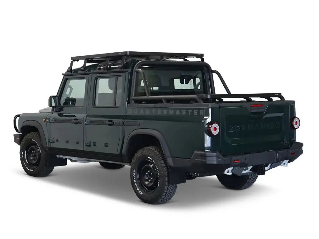 Front Runner Ineos Grenadier Quartermaster (2023+) Roller Tonneau Cover Slimline Ii Load Bed Rack Kit 1