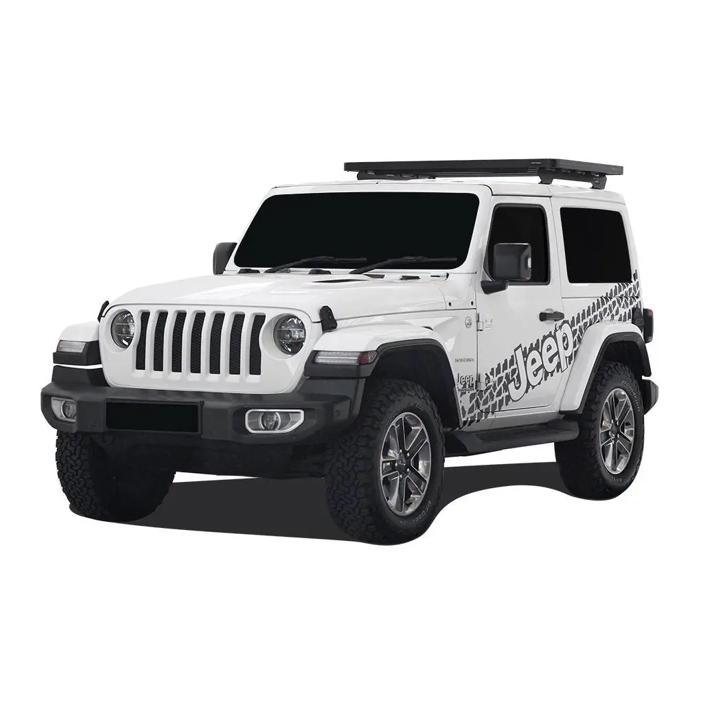 Front Runner Slimline Ii Extreme 1/2 Length Roof Rack For Jeep Wrangler Jl 2-Door (2018+) 1