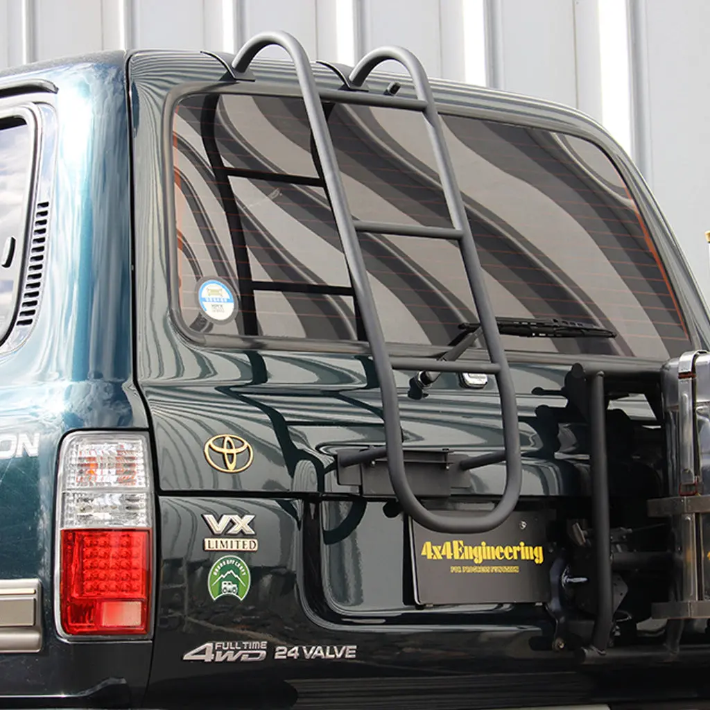 4X4 Engineering Service Ladder For Toyota Land Cruiser 80 Series (1990+) - Straight Type 2