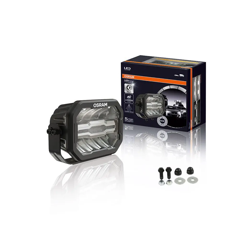 10” Osram Led Light Cube Mx240-Cb Combo Beam And Mounting Kit 1