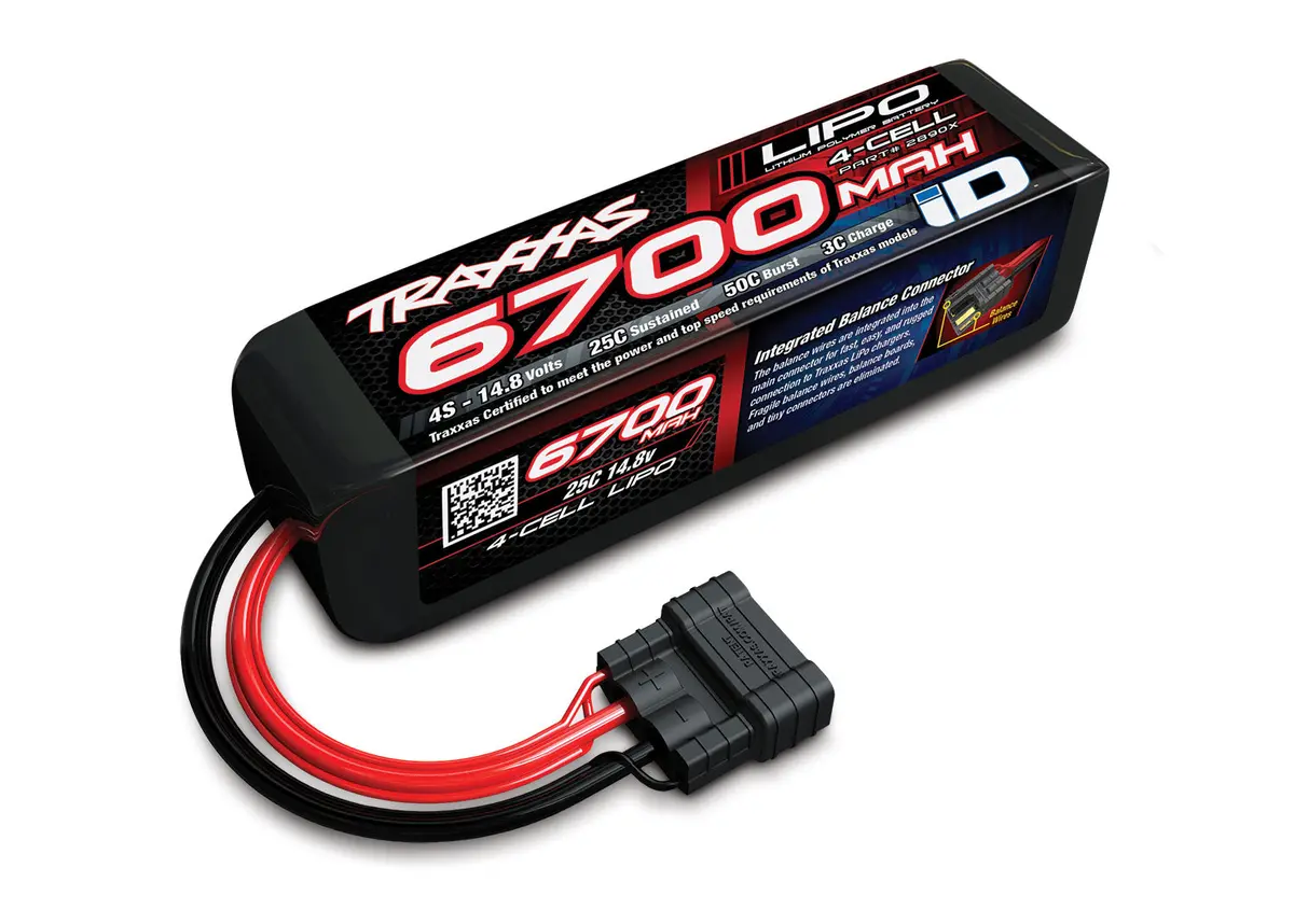 Power Cell 4S  Lipo Battery, 25C 6700Mah 1