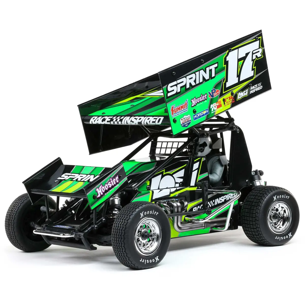 22S 1/10 Sprint Car Rtr, Green 1