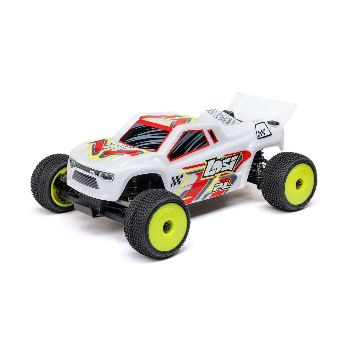 Micro-T 1/28 Stadium Truck Rtr W/ Battery & Charger, White 1