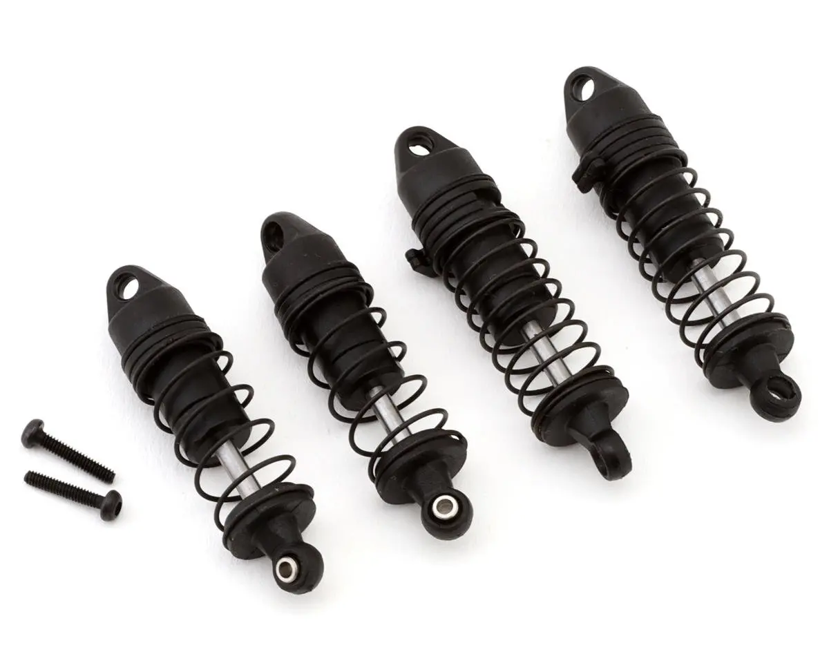 Micro-B Parts: Assembled Shocks W/ Springs (4) 1