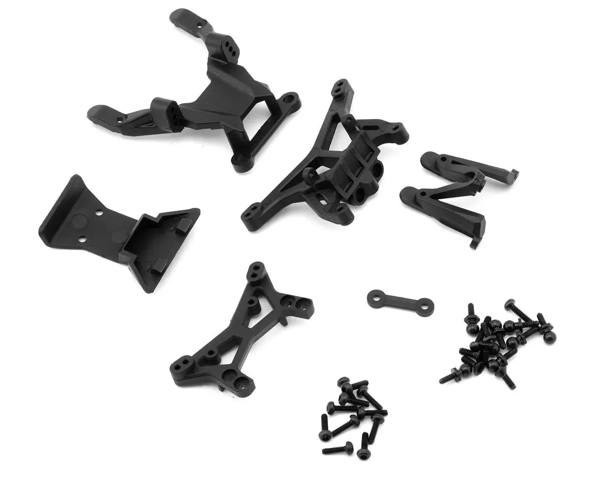 Micro-B Parts: Shock Towers & Bumper 1