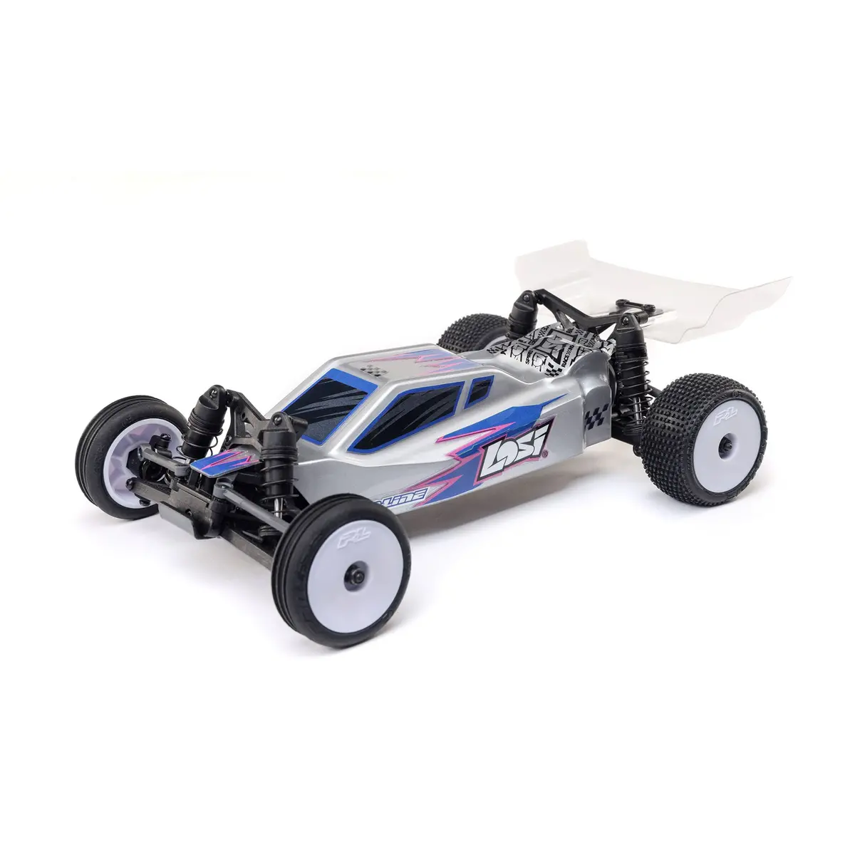 Micro-B 1/24 2Wd Buggy Rtr, Silver 1