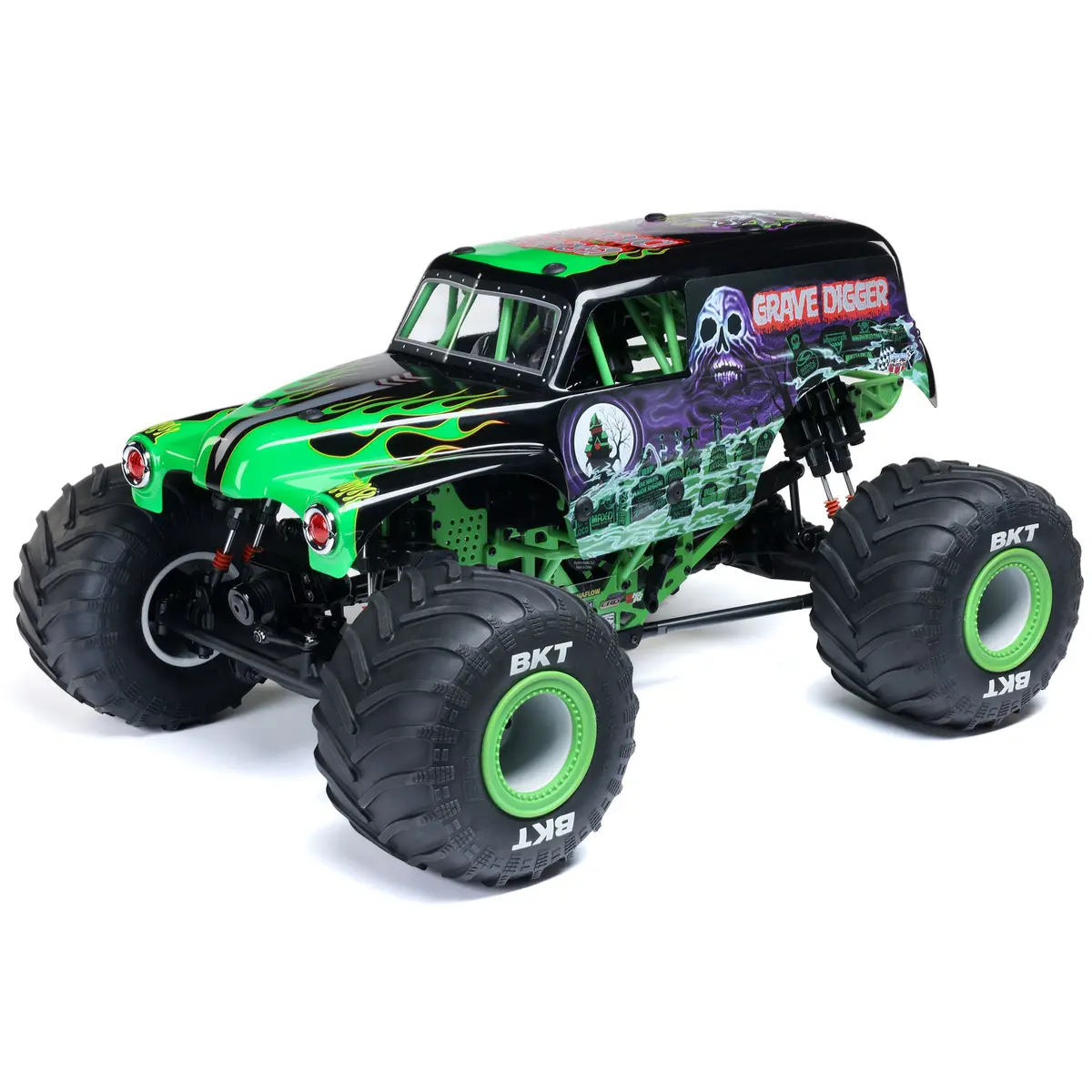 Lmt 2.0 1/8 4X4 Solid Axle Monster Truck Rtr, Grave Digger 1