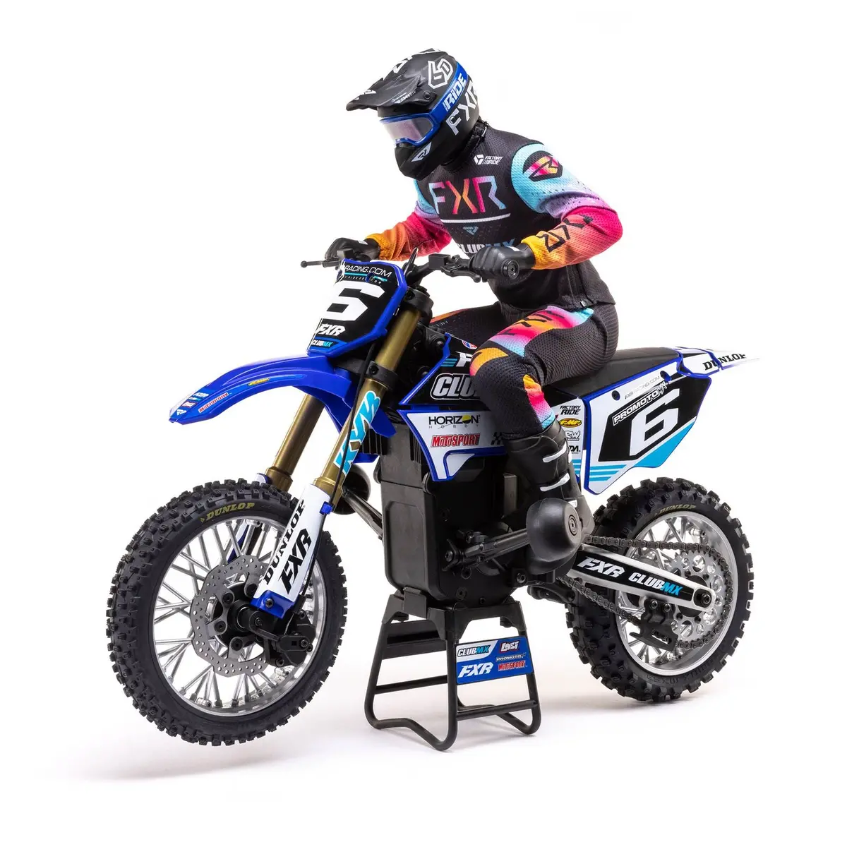 Promoto-Mx 1/4 Motorcycle Rtr, Blue 1