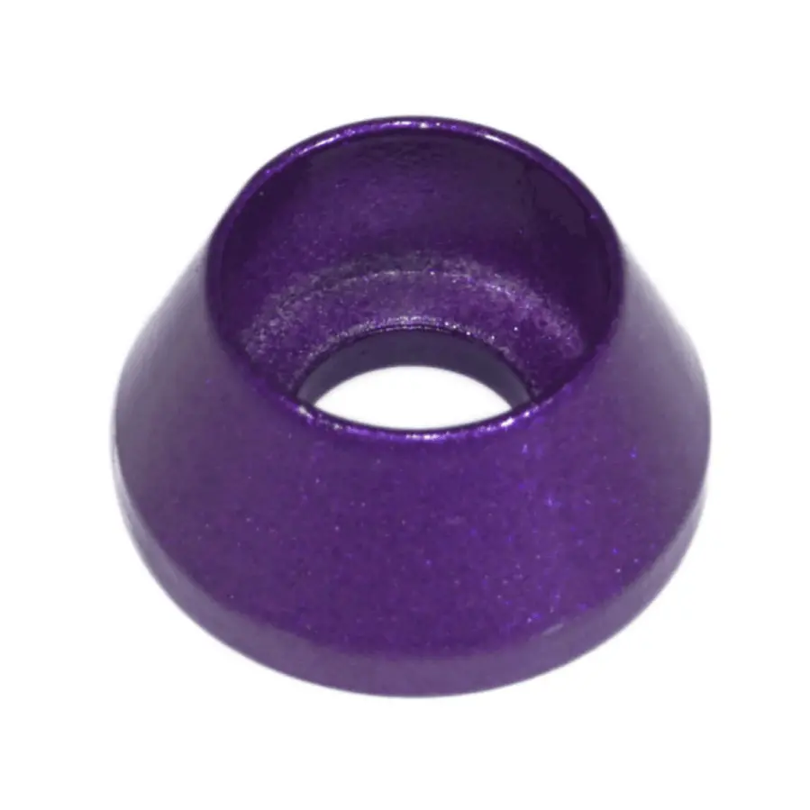 Zspec Body Kit Fastener, Billet-Angled Finish Washer & Stainless M6x20mm Bolt, W/ Rivet Nut, Per Each 12