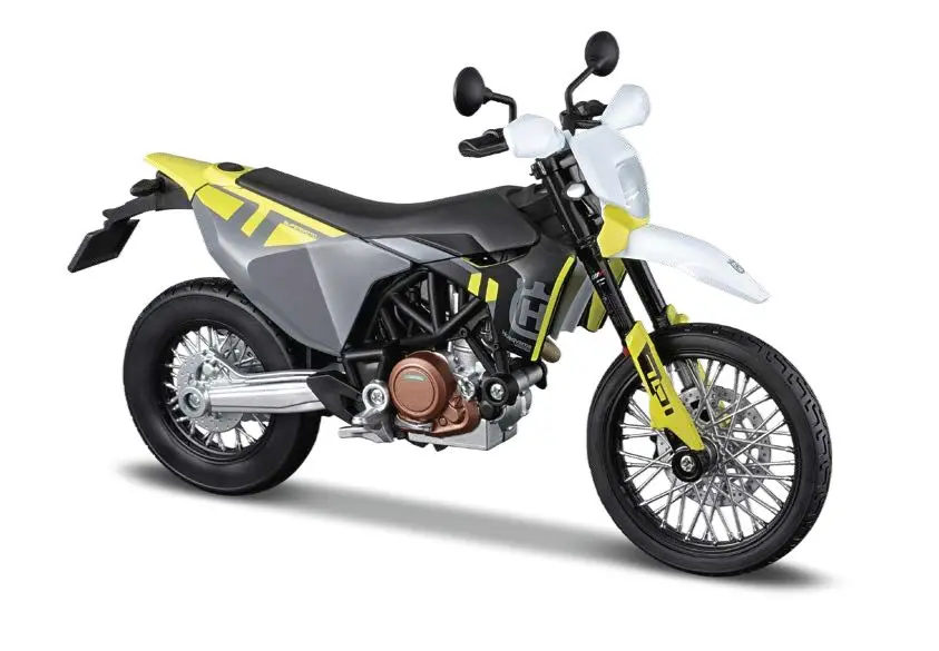 Maisto 1/12 Mc Se 2023 Husqvarna 701 Supermoto (Blue) 1