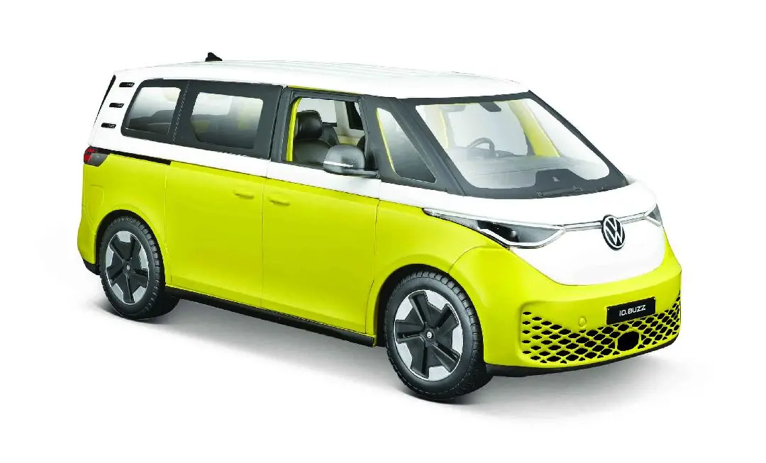 Maisto 1/24 Special Edition Volkswagen Id. Buzz (White/ Yellow) 1