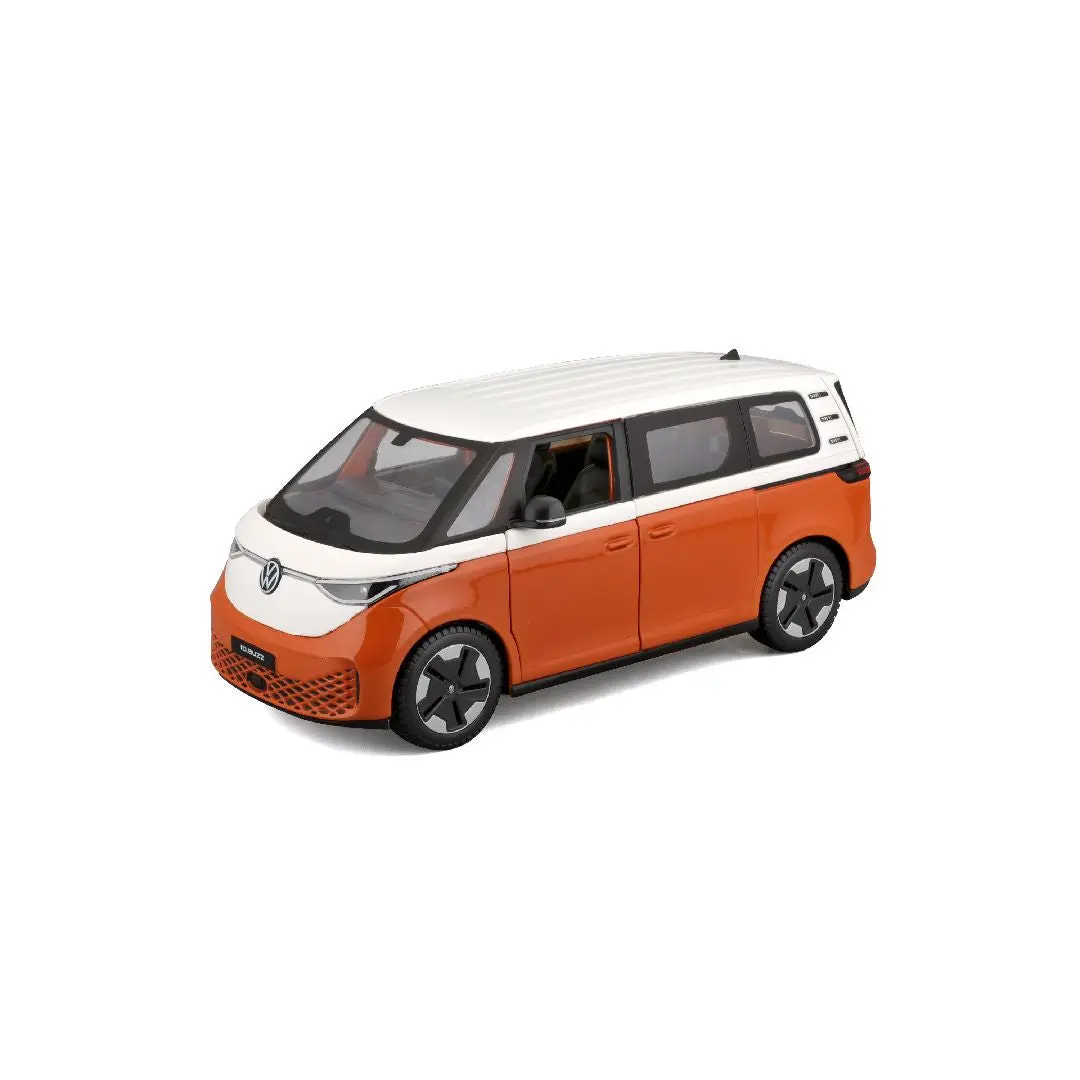 Maisto 1/24 Se Vw Id. Buzz - White/ Orange 1