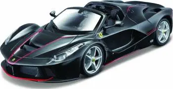 Maisto 1/24 Assembly Line Laferrari Aperta (Black) 1