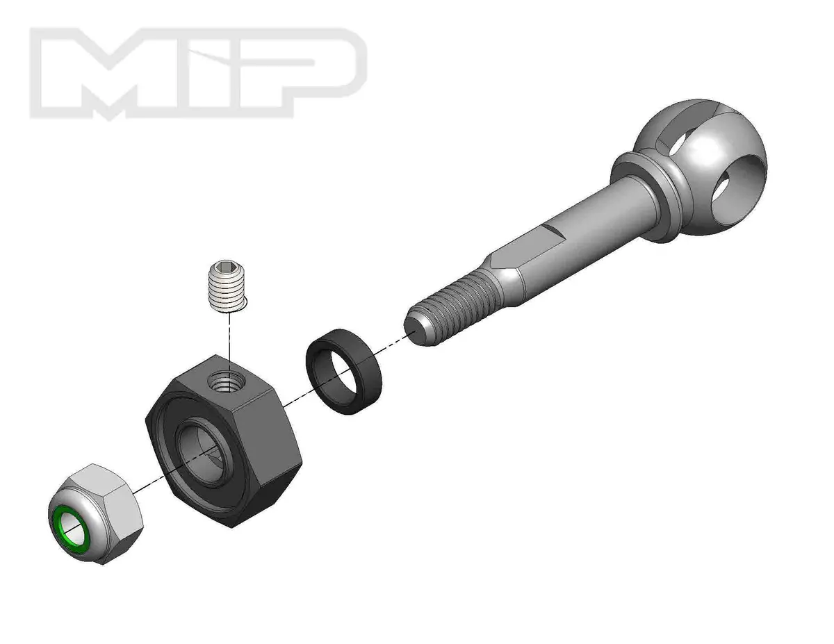 Cvd Axle, X-Duty, 10Mm Offset, 5Mm Bearing 1