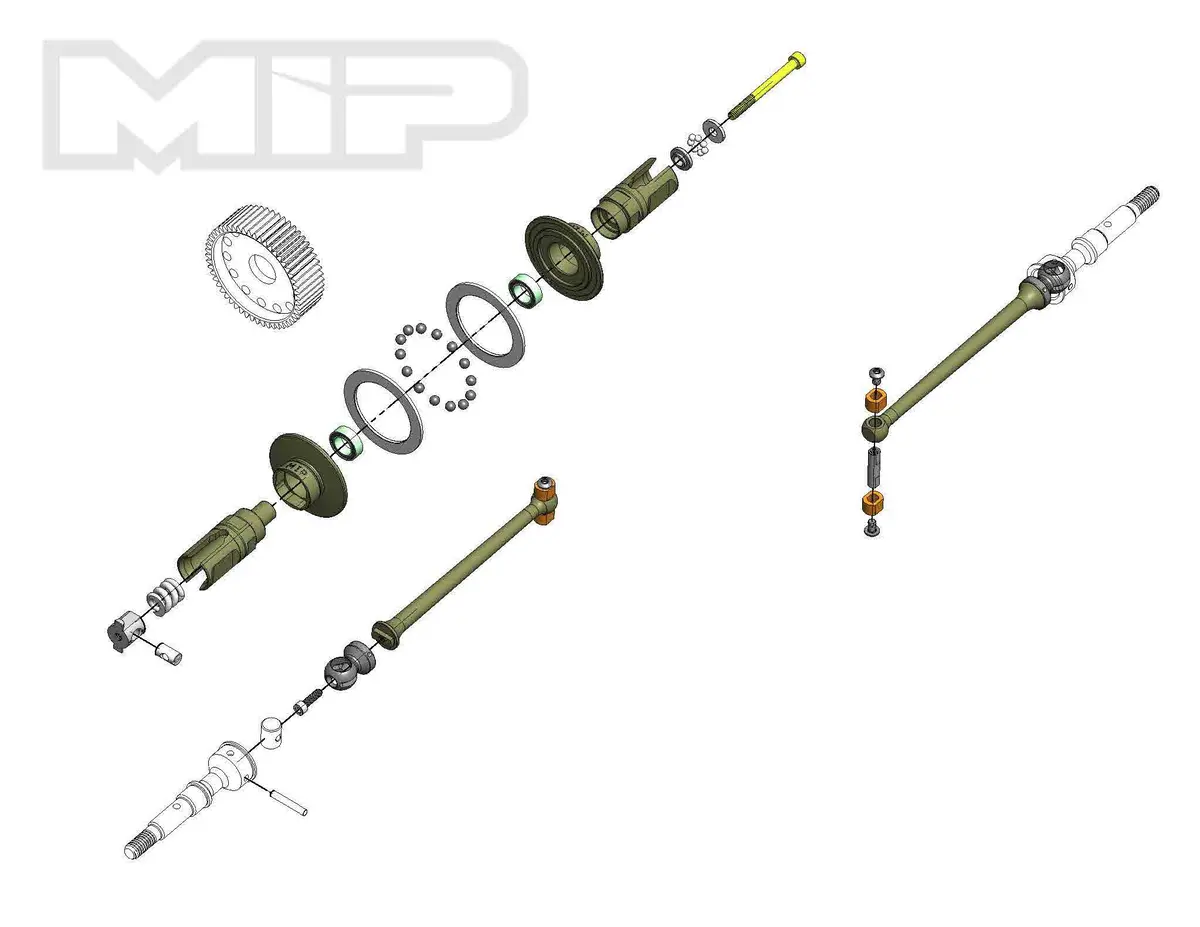 17.5 Drive System, B6.1D 1