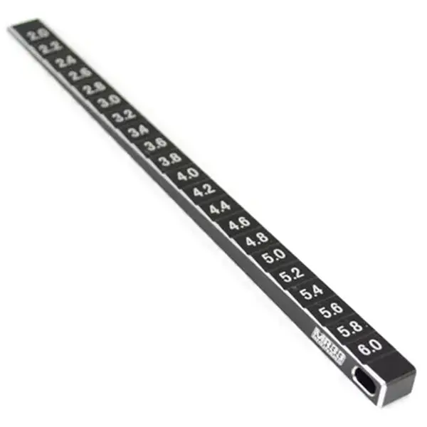 Mr33 2-Sieded Ride Height Gauge, 2.0-6.1Mm 2