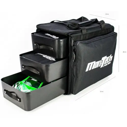Mon-Tech Racing Blackollection Pit Bag W/ 3 Drawers 1