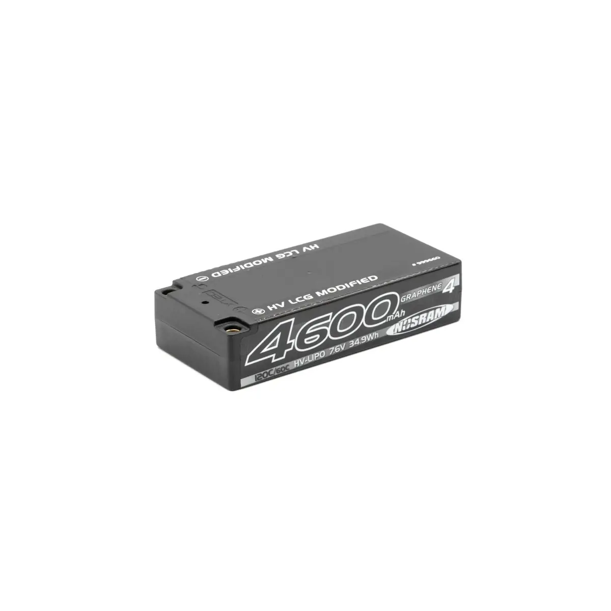 Nosram Hv Modified Shorty 7.6V 2S Lipo Battery, 4600Mah 120C 1