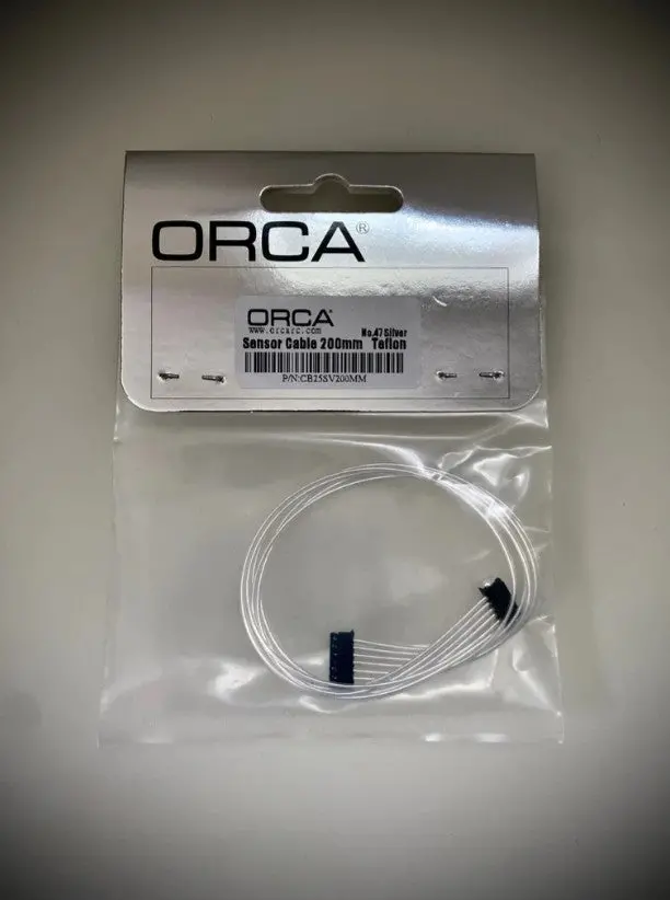 Teflon Silver Brushless Sensor Wire, 200Mm 1