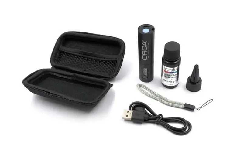 Lexan Body Repair Glue & Uv Emitter Set W/ Case 1