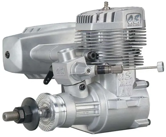 O.S. Engine 120Ax Ring 70D Carb E5020 Muffler 1