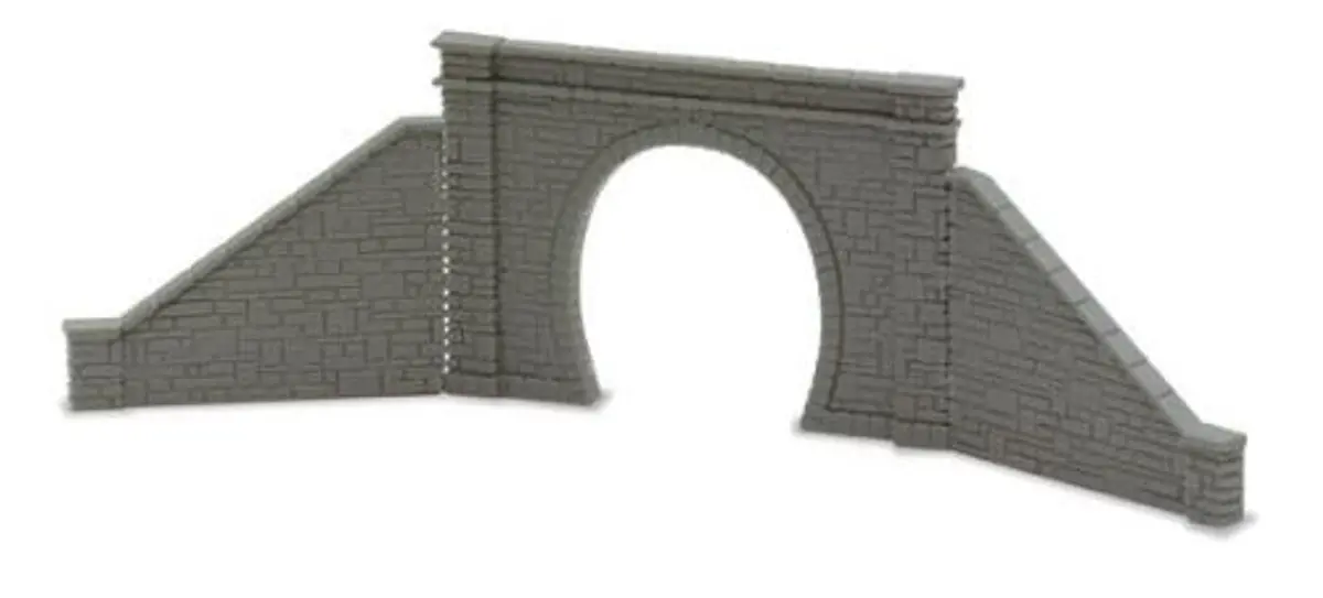 Peco Nb-31 Lineside Kits Tunnel Mouth & Walls, Stone Type 1