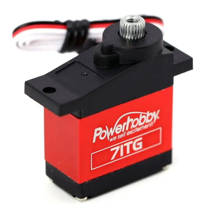 71Tg High Torque Aluminum Case Titanium Gear Micro Servo, 0.13Sec/53Oz 1